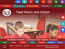 Tablet Screenshot of fleetwoodlane.com